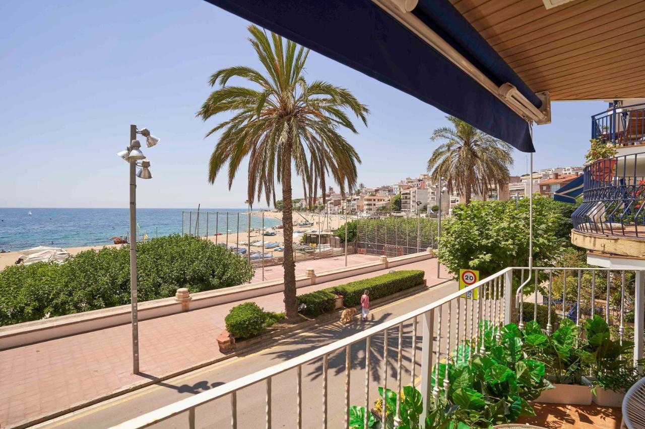 Apartamento Primera Linea De Mar Con Espectaculares Vistas Apartment Sant Pol De Mar Exterior photo